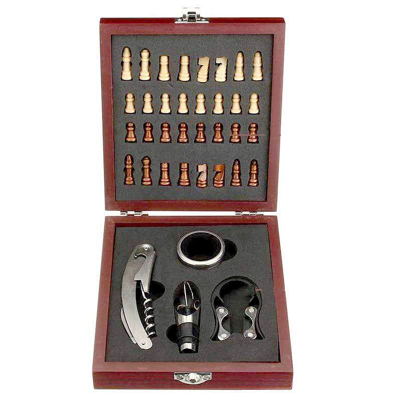 Coffret échiquier et oenologie - Jeux d'echecs et accessoires Coffret échiquier et oenologie - Jeux d'echecs et accessoires