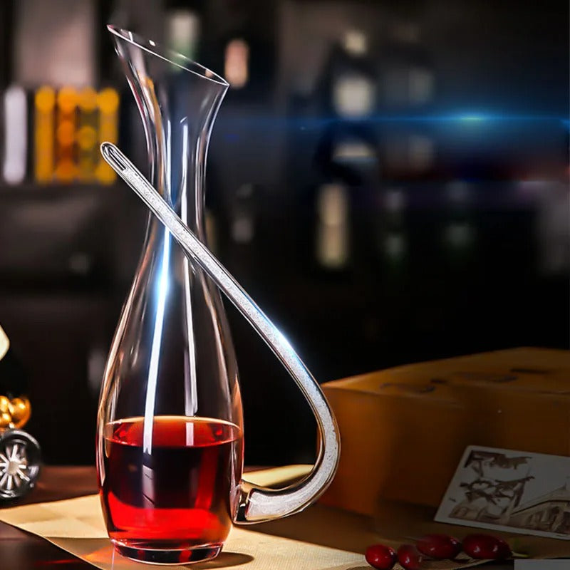 CARAFE VIN INCLINÉE CRISTAL GALLERIA | Vessiere Cristaux CARAFE VIN INCLINÉE CRISTAL GALLERIA | Vessiere Cristaux