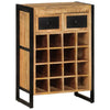 meuble range bouteille bois