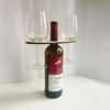 porte bouteille avec verres