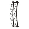 porte bouteille mural fer forge ancien