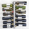 porte bouteille mural inox