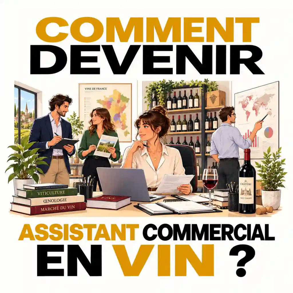 Comment devenir assistant commercial en vin ?