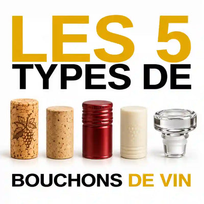 Les 5 types de Bouchons de Vin_Le Bon Tire-Bouchon