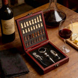 Coffret Ouvre Bouteille Jeux d'Échecs