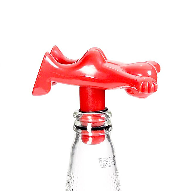 PYLONES Tire-Bouchon Happyman - Ouvre-Bouteille Design Original Et Fun