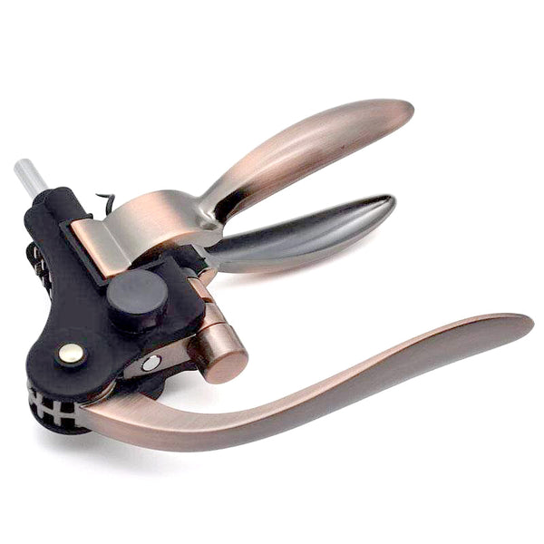 Ouvre bouteille de vin Tire bouchon professionnel Ouvre-bouteille, levier manuel, avec pompe à levier ergonomique, spirale, style lapin, coupe-capsule Ouvre bouteille de vin Tire bouchon professionnel Ouvre-bouteille, levier manuel, avec pompe à levier ergonomique, spirale, style lapin, coupe-capsule