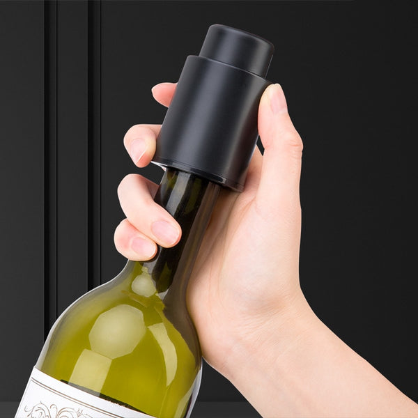 Pompe Bouchon vide d'air automatique pour bouteille de vin Destockage