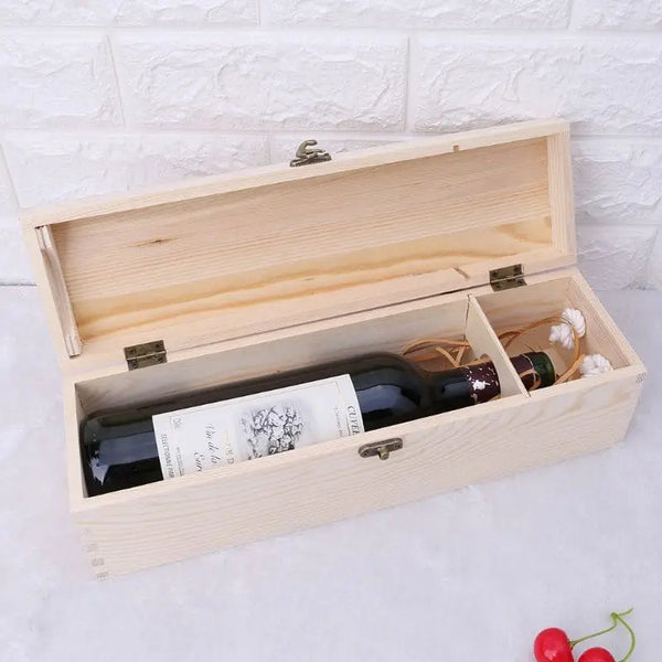 Caisse en bois vin personnalisable Taste