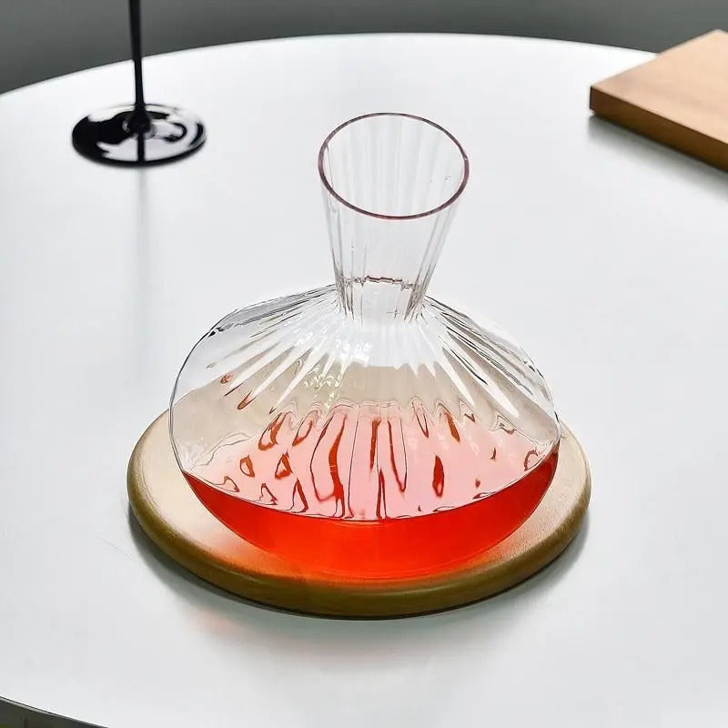 Nude Glass - Bodega Carafe à Décanter Vin 1,25 l - Les Secrets du Chef